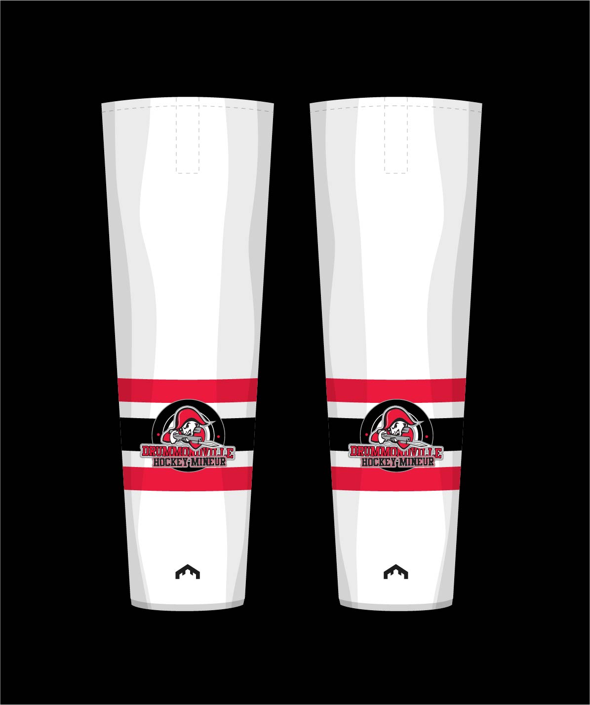 Bas hockey sublimés
