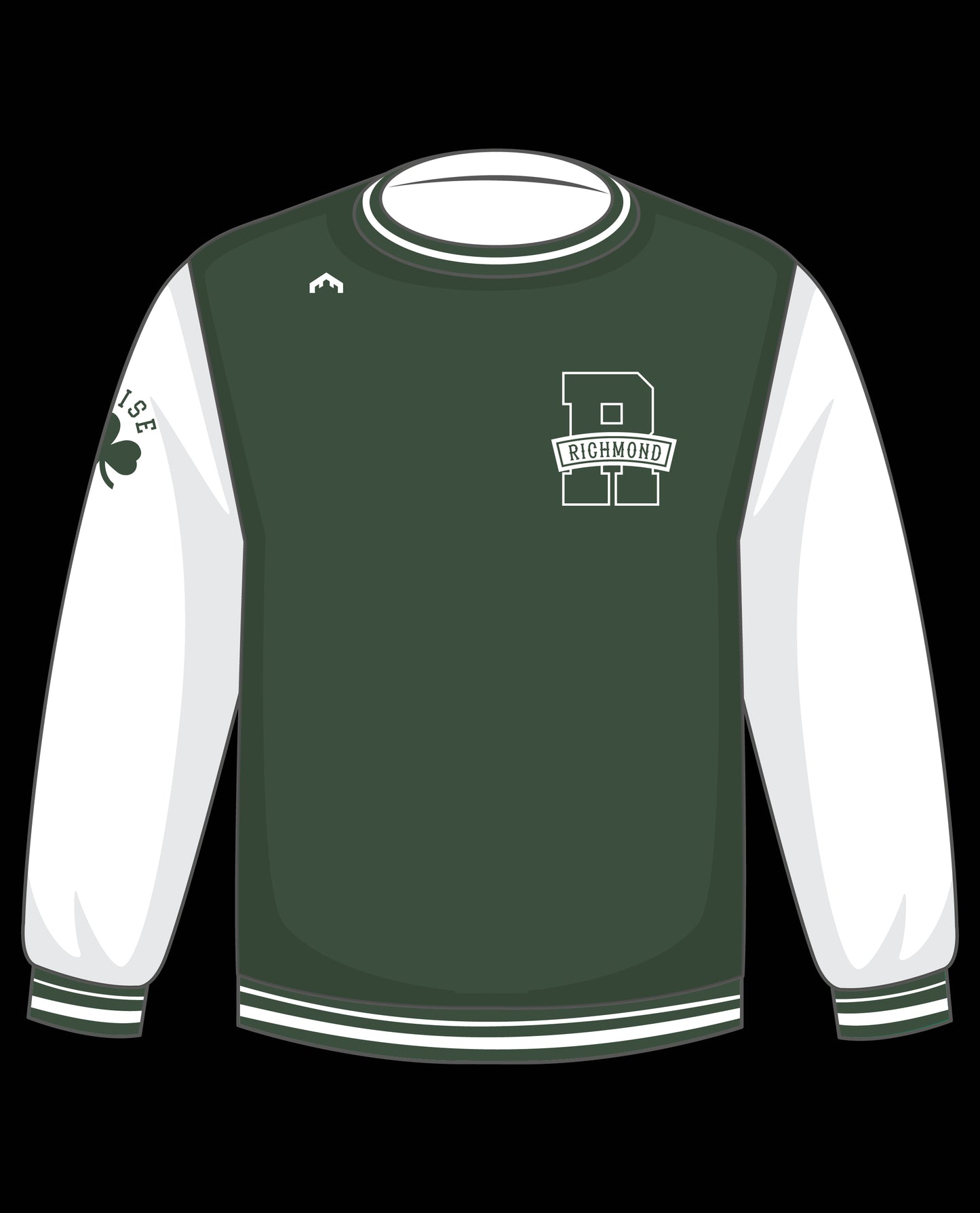 Chandails à manches longues crewneck